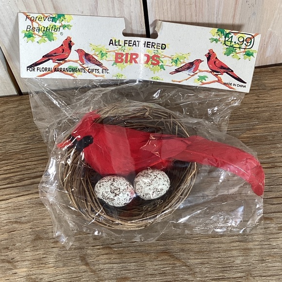 Lot 12 Vintage Feathered Birds for Crafts - Picture 7 of 16